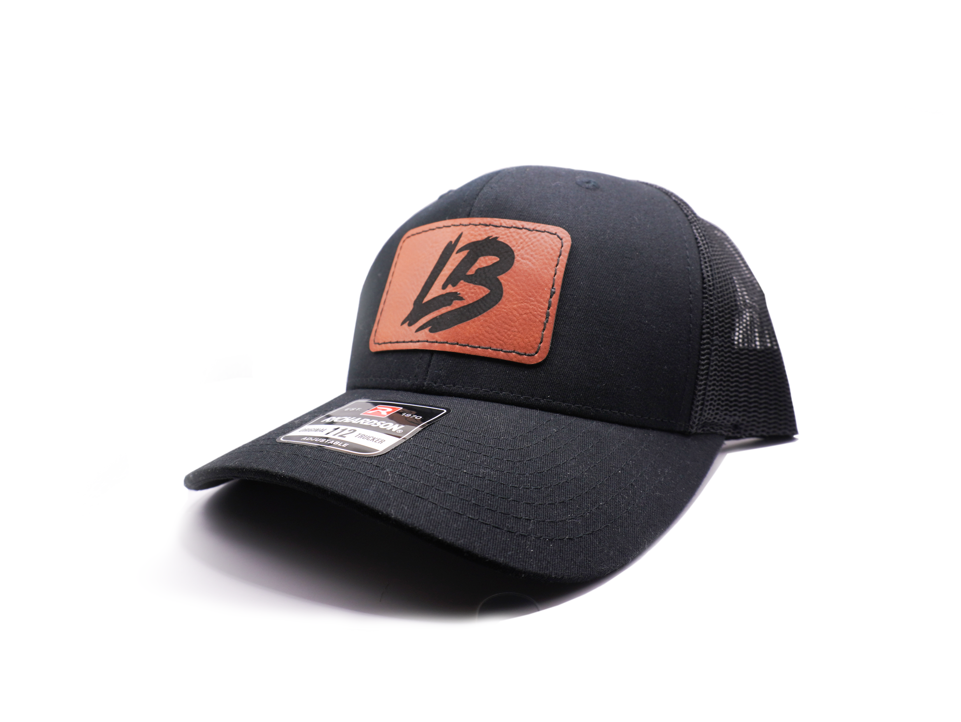 Limitless Built – ALT Logo Premium Leather Patch Trucker Hat