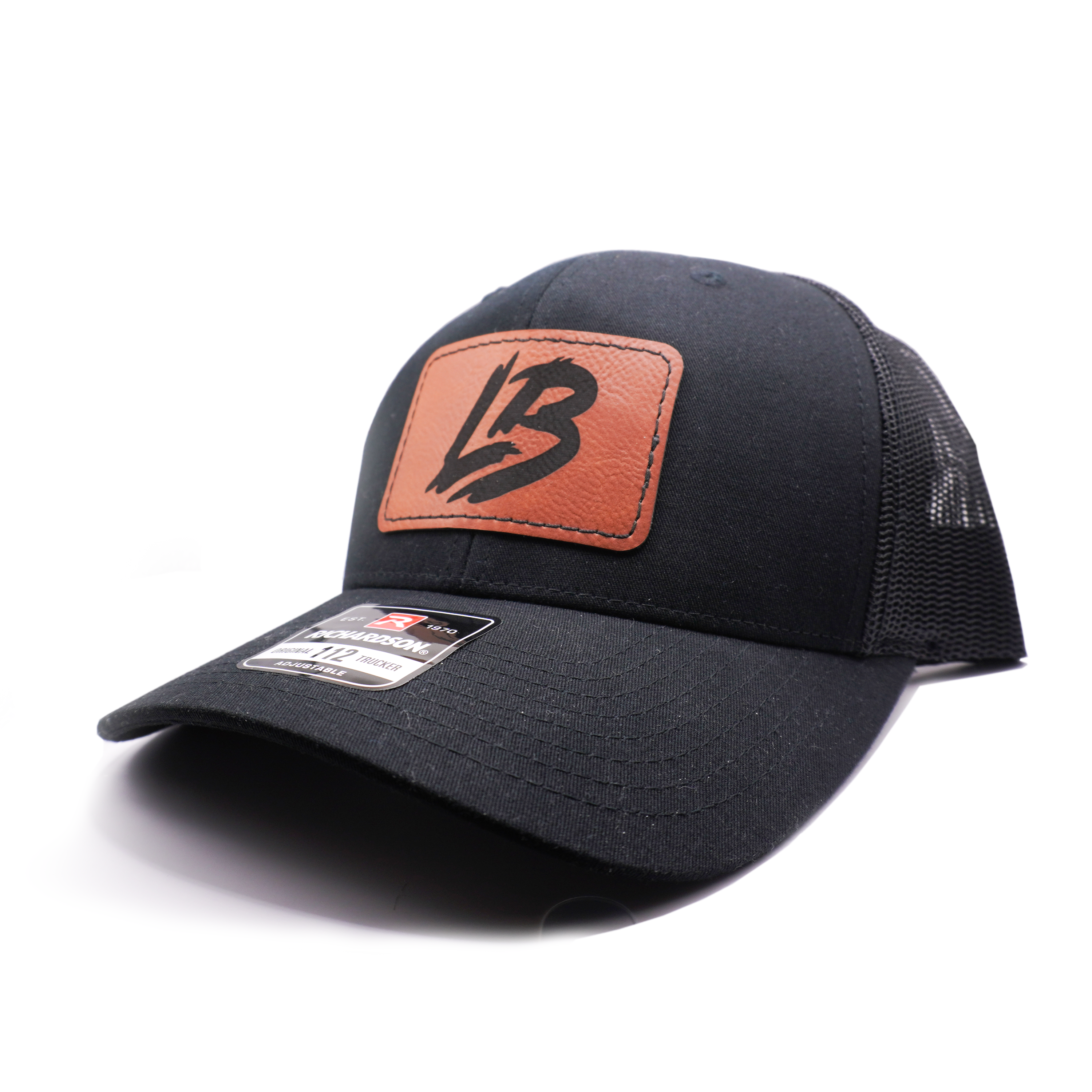 Limitless Built – ALT Logo Premium Leather Patch Trucker Hat