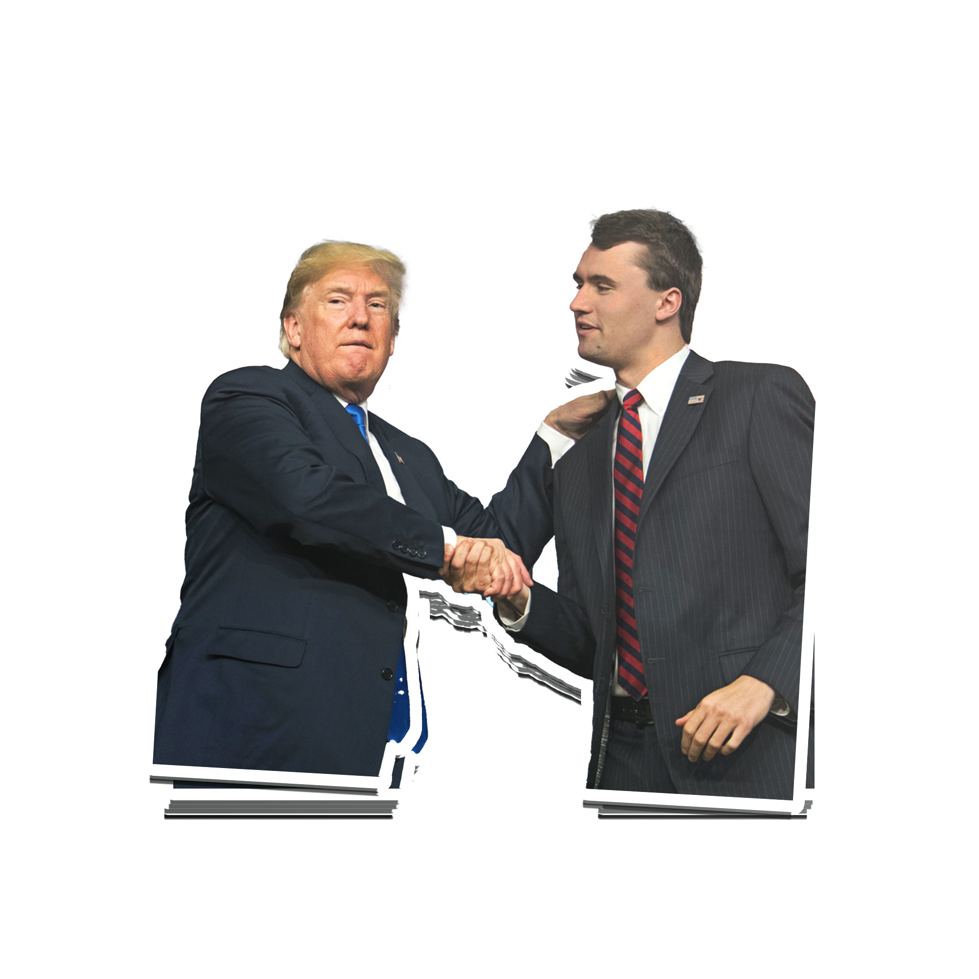 Donald Trump x Charlie Kirk Decal 3 PACK