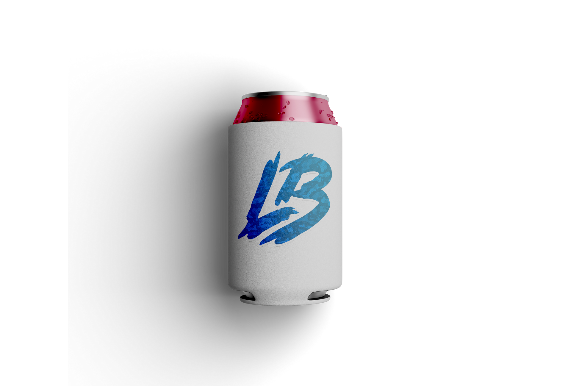 Limitless Koozie - Blue on White