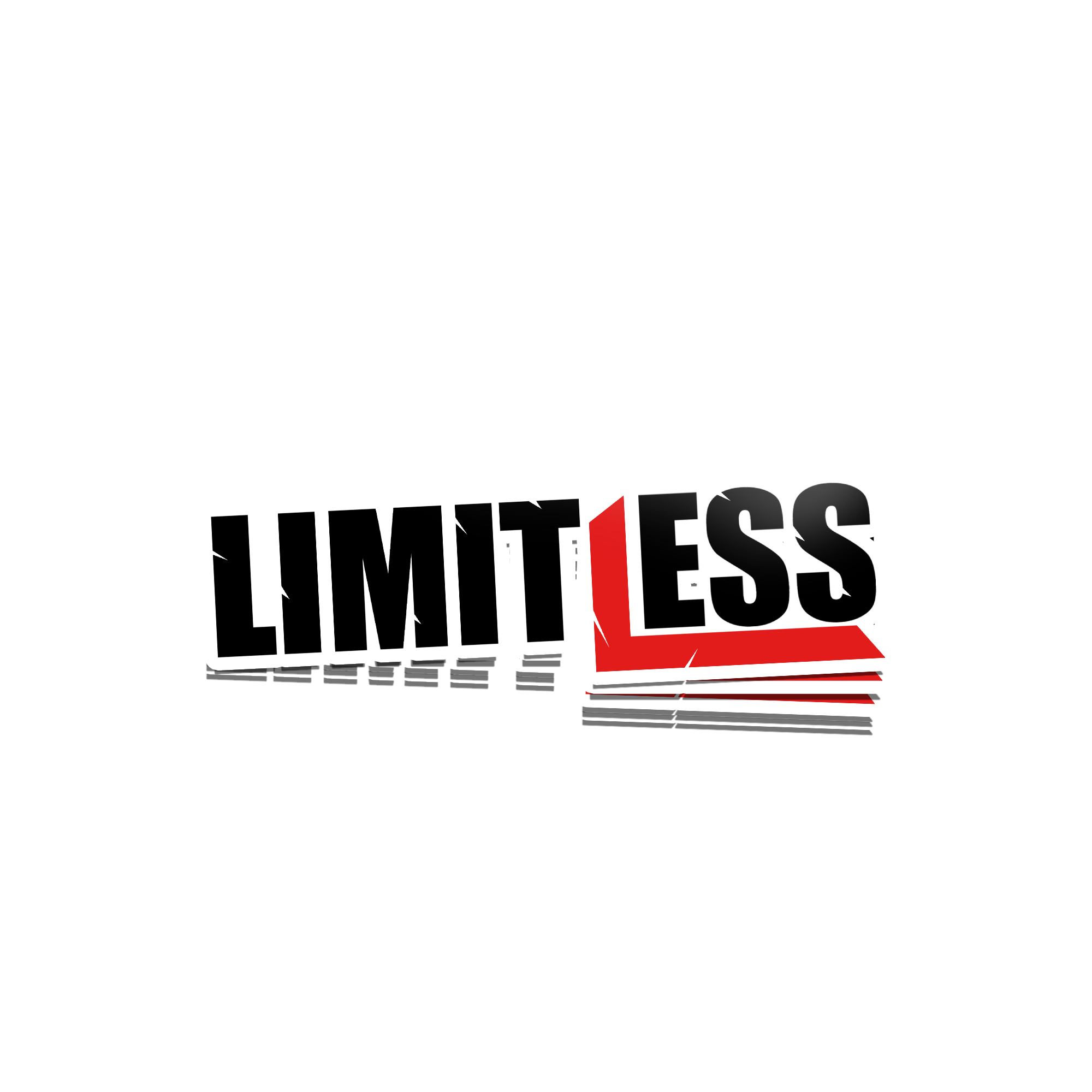 Limitless Built® “LIMITLESS” Decal 3 PACK