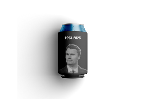Charlie Kirk Koozie
